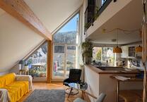 Helle 4,5-Zimmer Maisonette-Wohnung mit Dachterrasse befristet